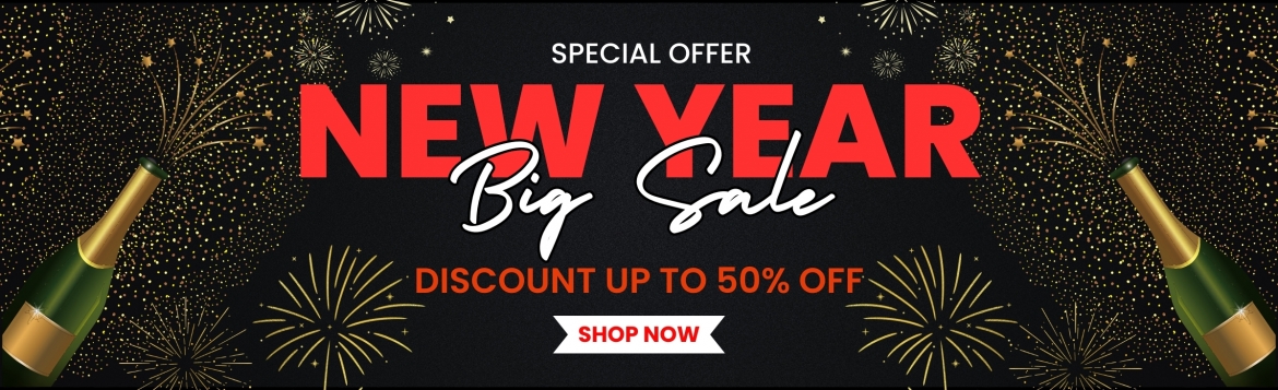 Up to 50% Off New Year Big Sale